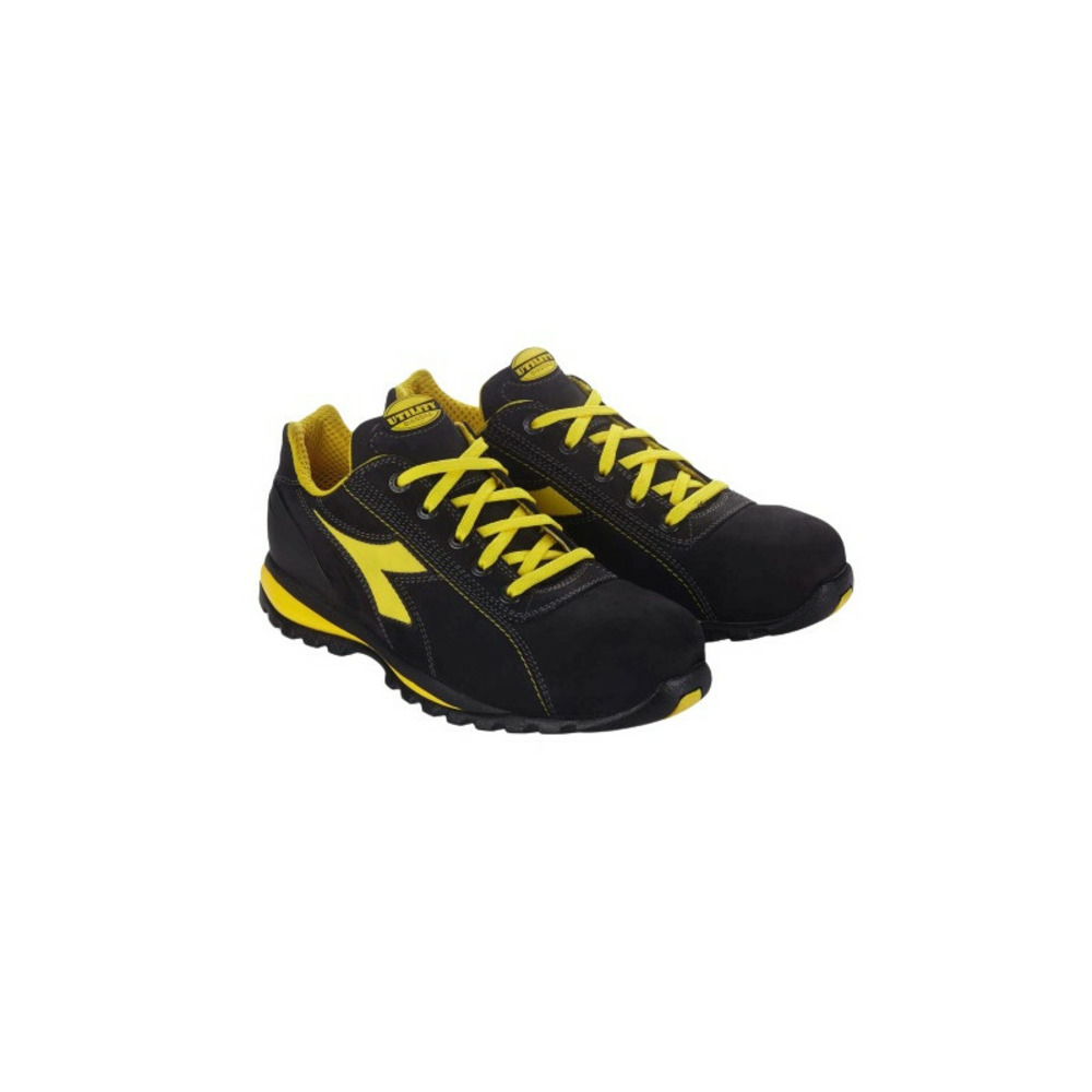 Chaussures de sécurité basses glove ii low s3 sra hro noir jaune p43 diadora spa 701.170235