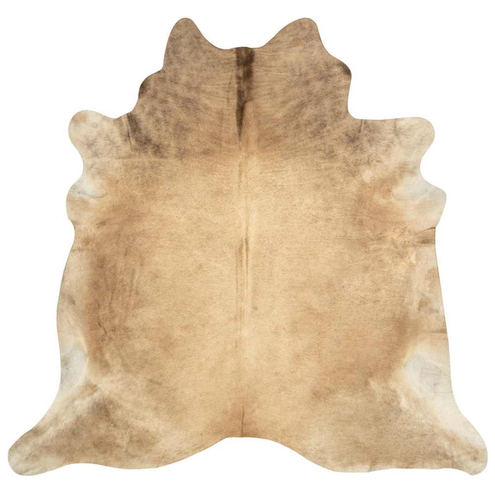 Tapis en peau de vache 150x170cm Beige