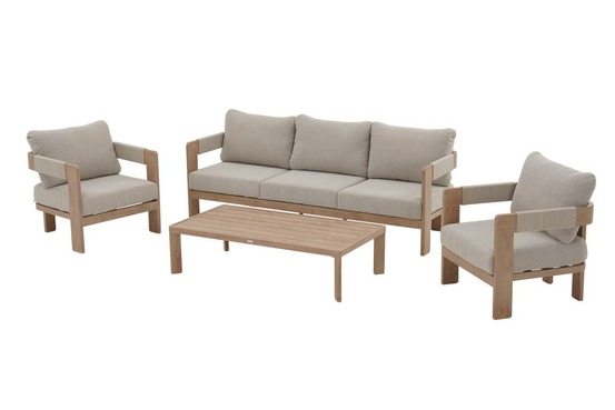 Salon de jardin oryna 5 places miel