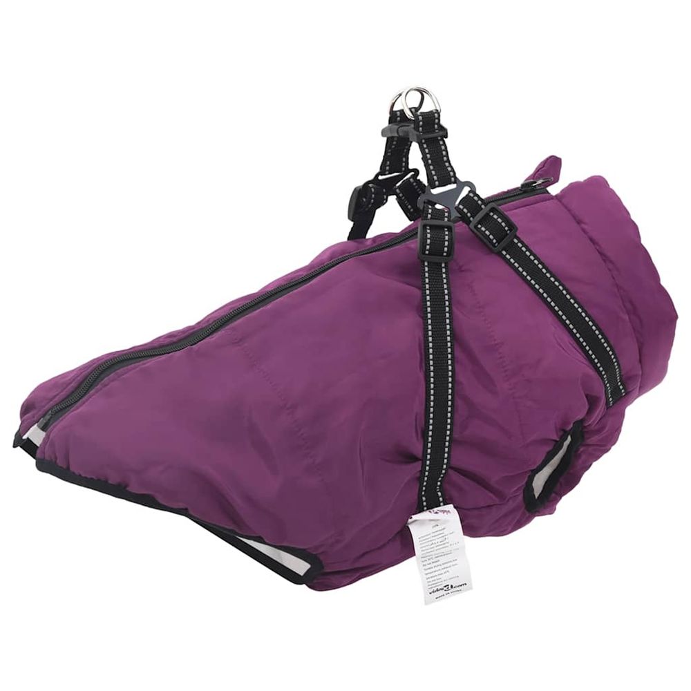 Manteau pour chiens avec harnais imperméable réfléchissant l44