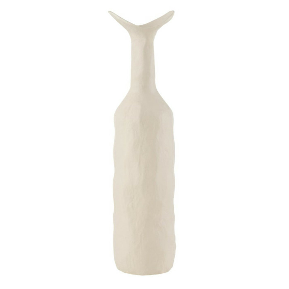 Vase déco en métal agra 50cm blanc