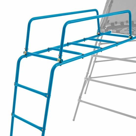 Rampe pont de singe bleu pour aire de jeux métal EXPLORER TOUR