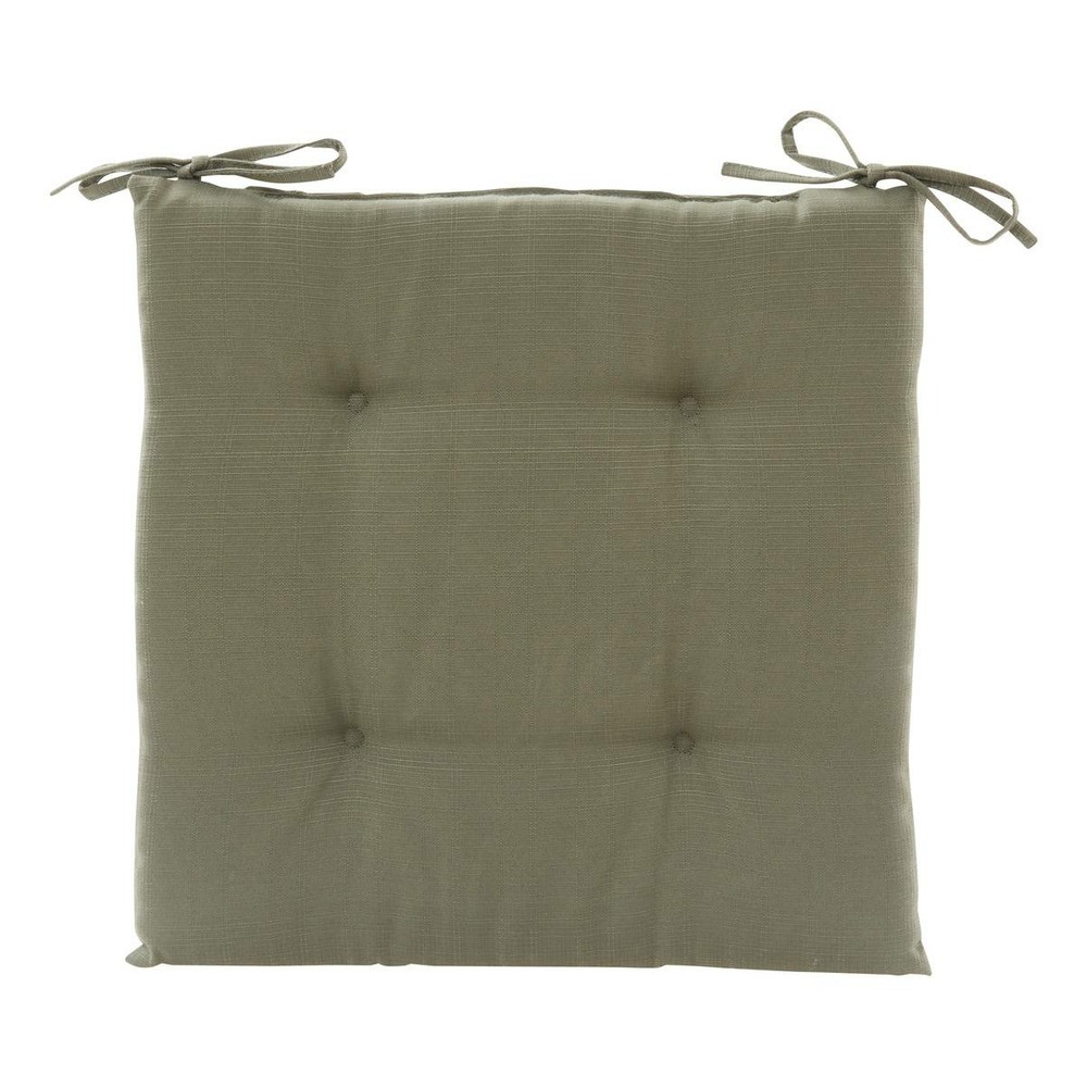 Galette de chaise korai vert laurier 40x40cm