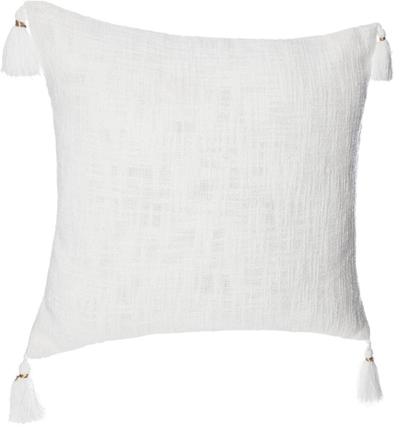 Housse de coussin club 40 x 40 cm blanc