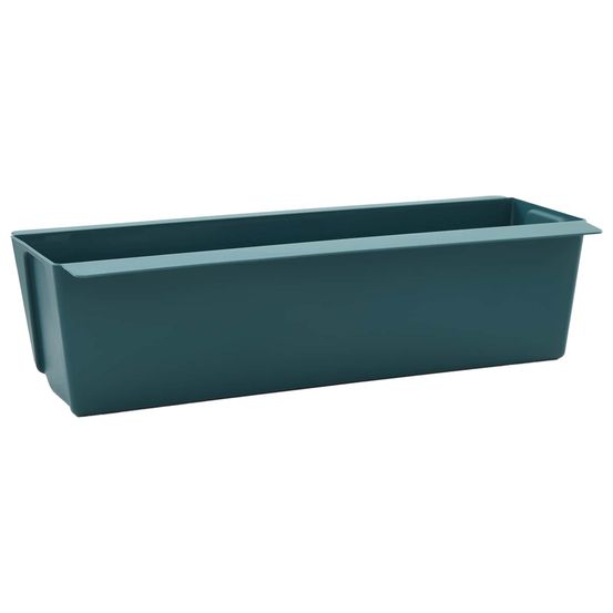 Caisses à fleurs pour palettes euro 12 pc vert polypropylène