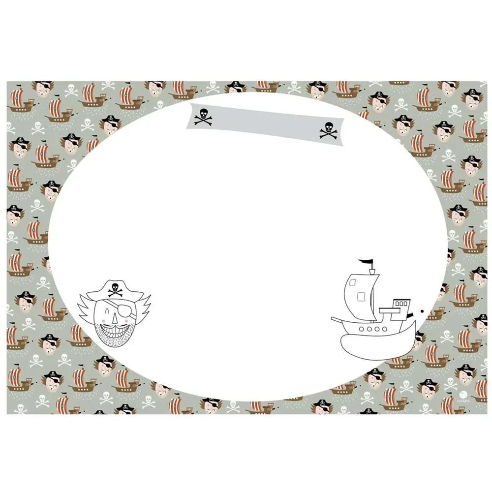 Ava & yves set de table / sous-main pirate