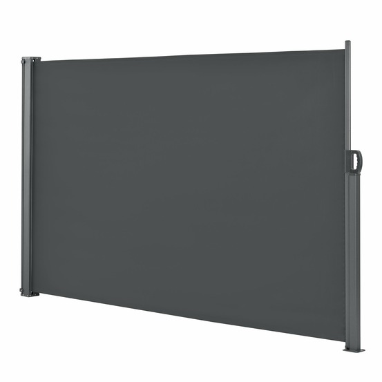 Store pour balcon latéral acier polyester 180 x 300 cm anthracite