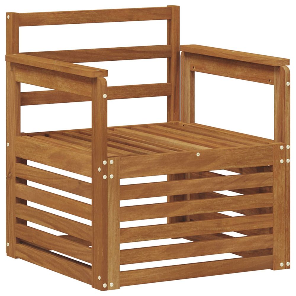 Ensemble de canapés d'extérieur bois d'acacia massif