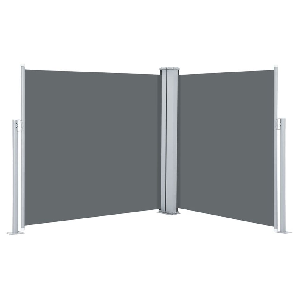 Brise vue latÃ©ral rÃ©tractable Anthracite