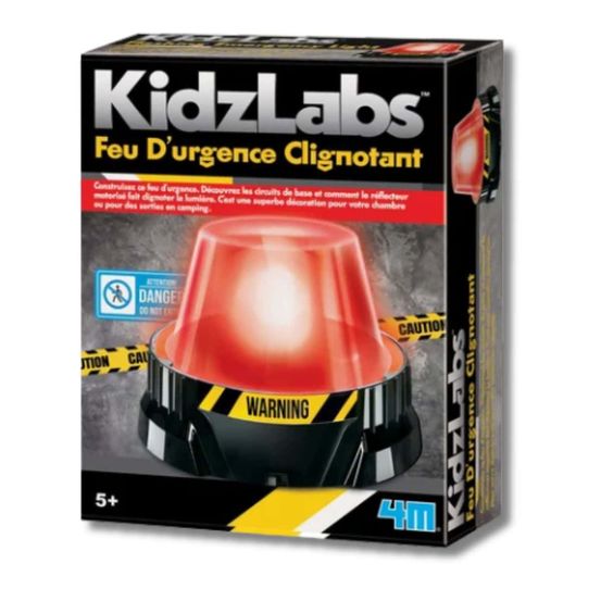 Kit créatif : feu d'urgence clignotant