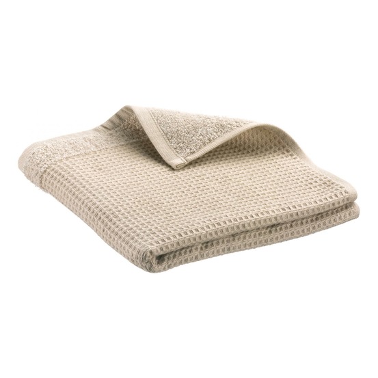 Drap de douche recyclé abby naturel 70 x 130 cm