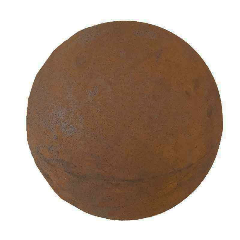 Boule décorative rouille 40cm