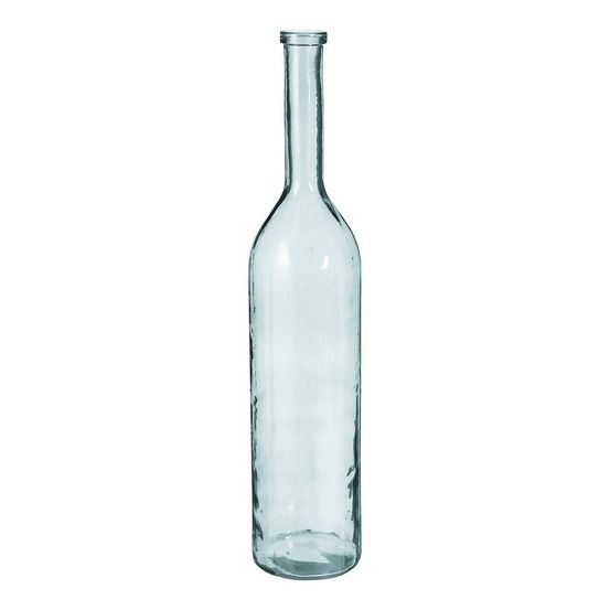 Mica decorations rioja vase bouteille h100 x ø21 cm transparent