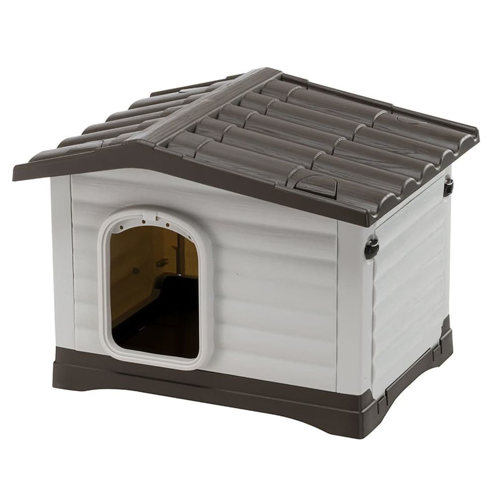 Niche pour chien dogvilla 60 58x48x44 cm gris