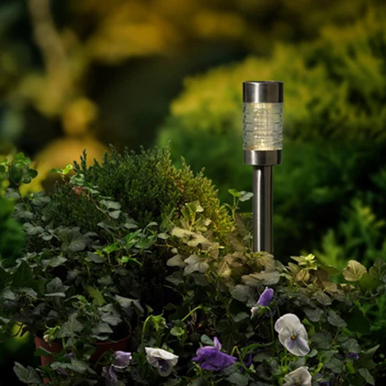 Balise solaire inox wave