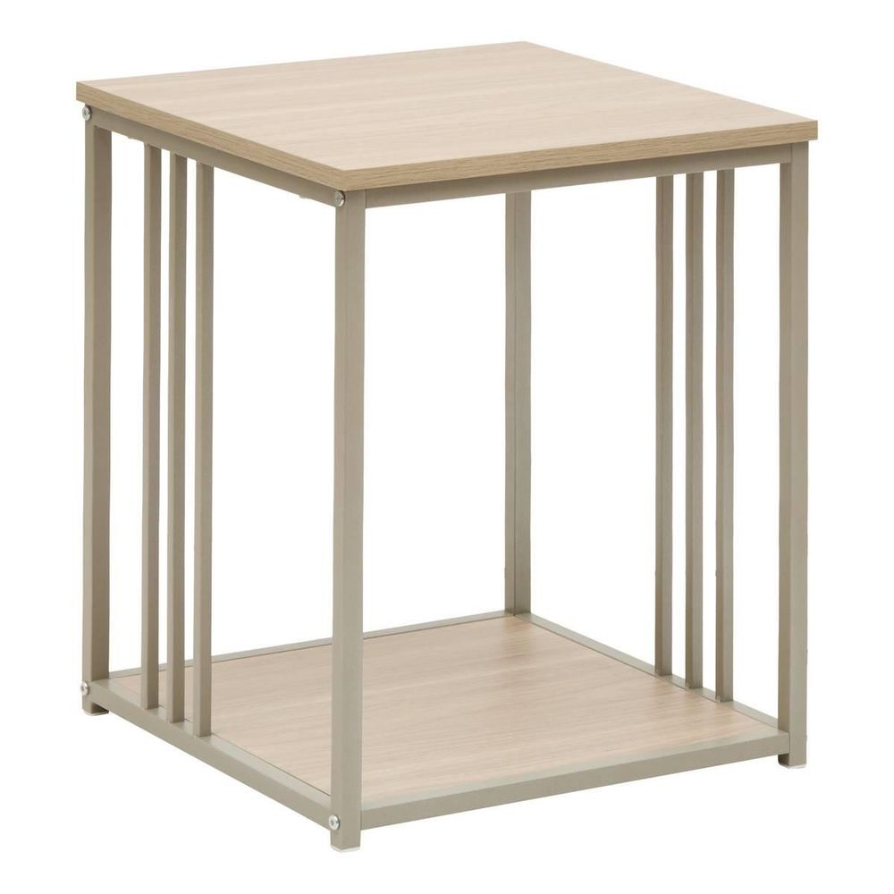 Table de chevet avec étagère 
