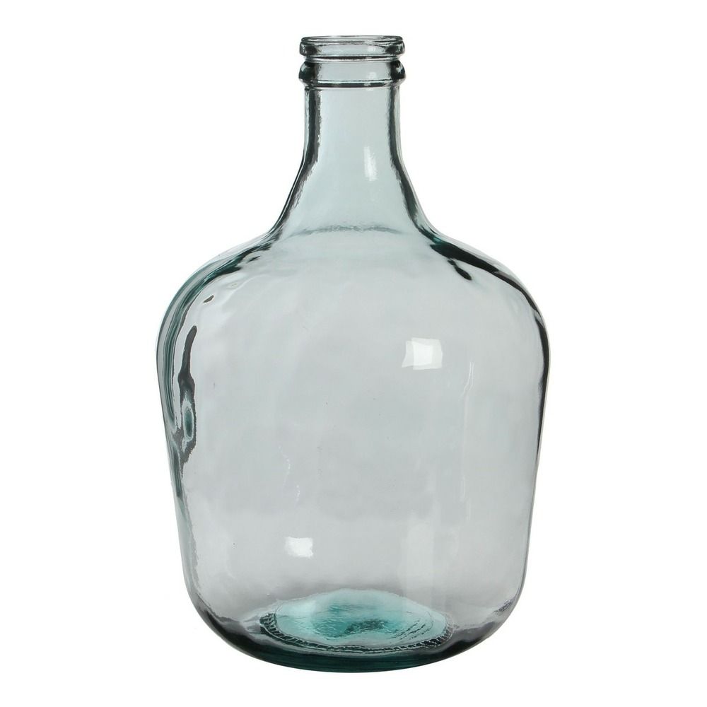 Mica decorations diego vase de bouteille h42 x ø27 cm transparent