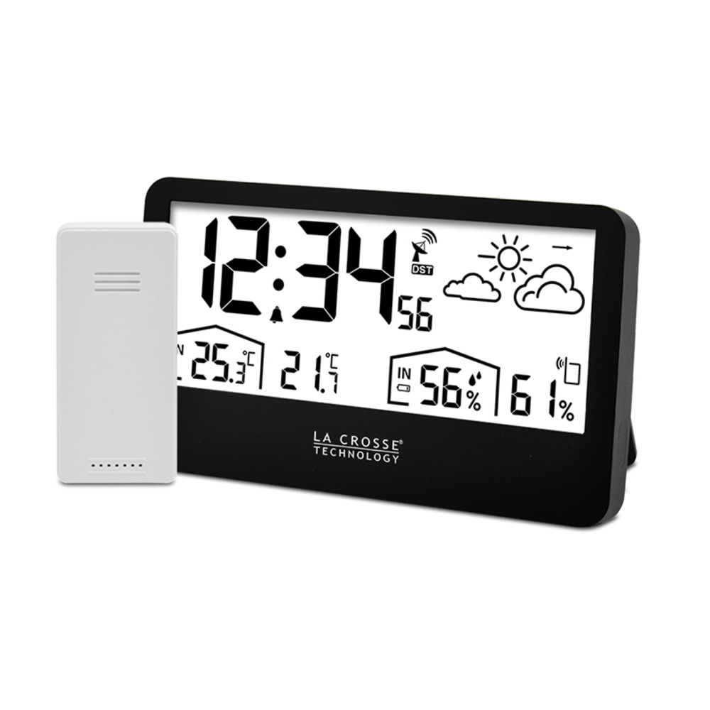 Station météo radio-pilotée ws6230 noir