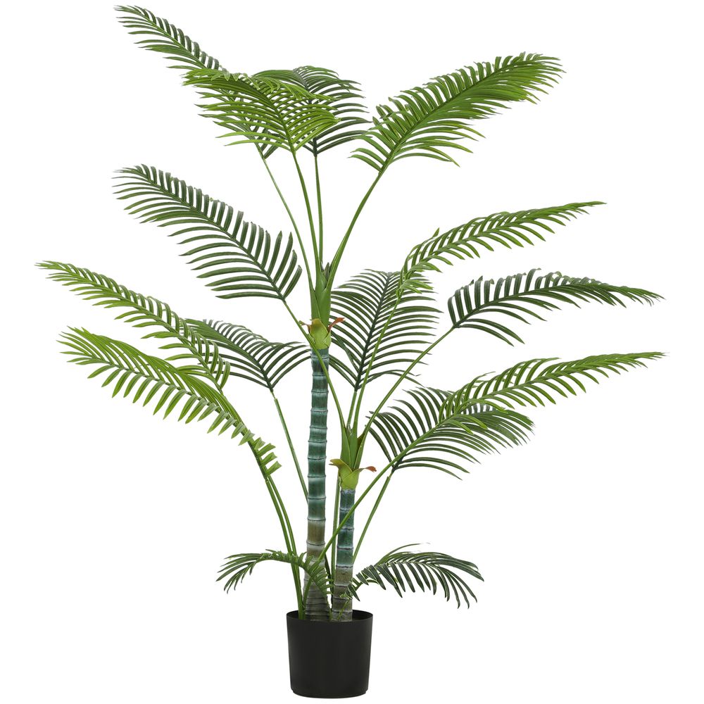 Palmier artificiel réaliste peva pour intérieur sans entretien 170cm vert