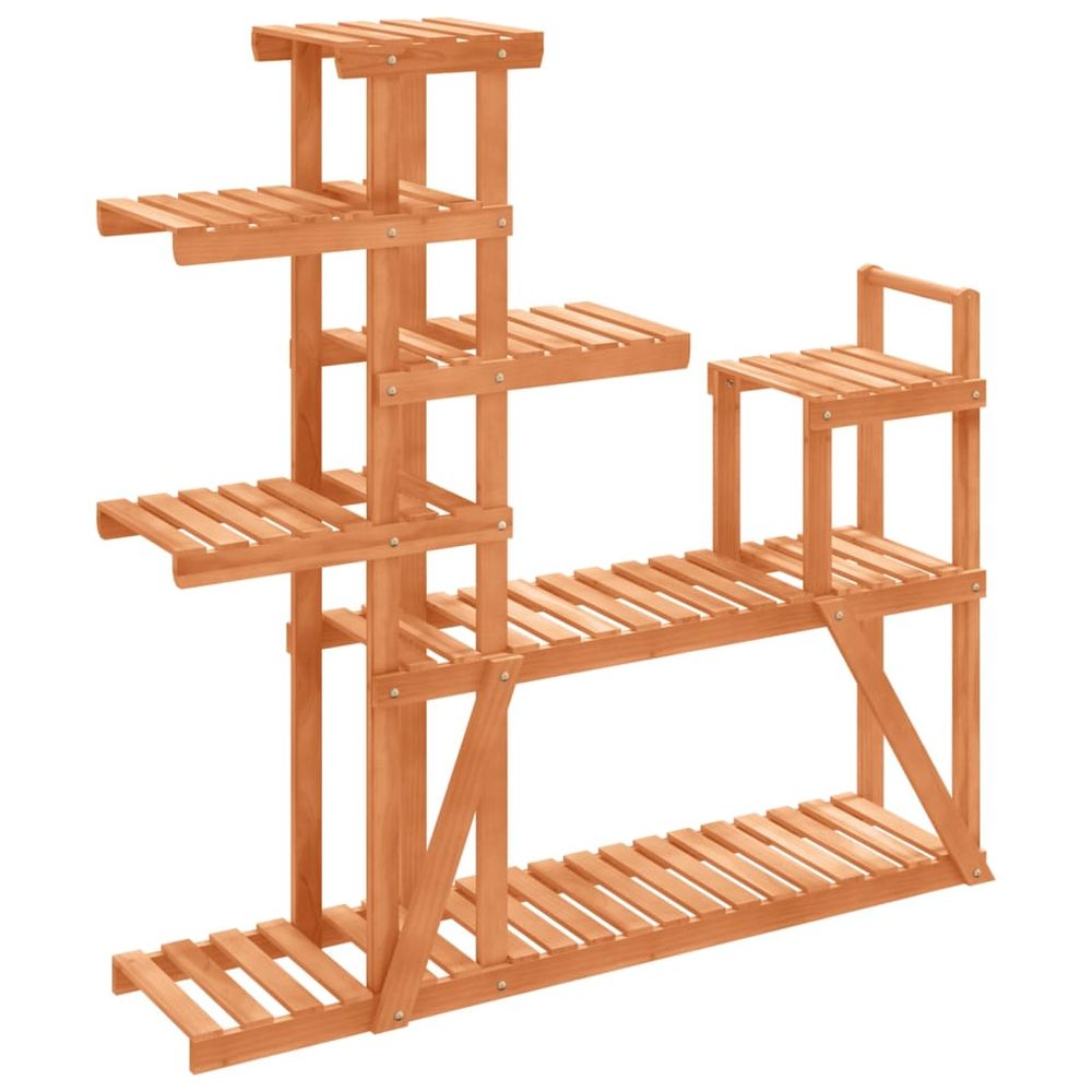 Support à fleurs 110x25x111 cm bois massif de sapin