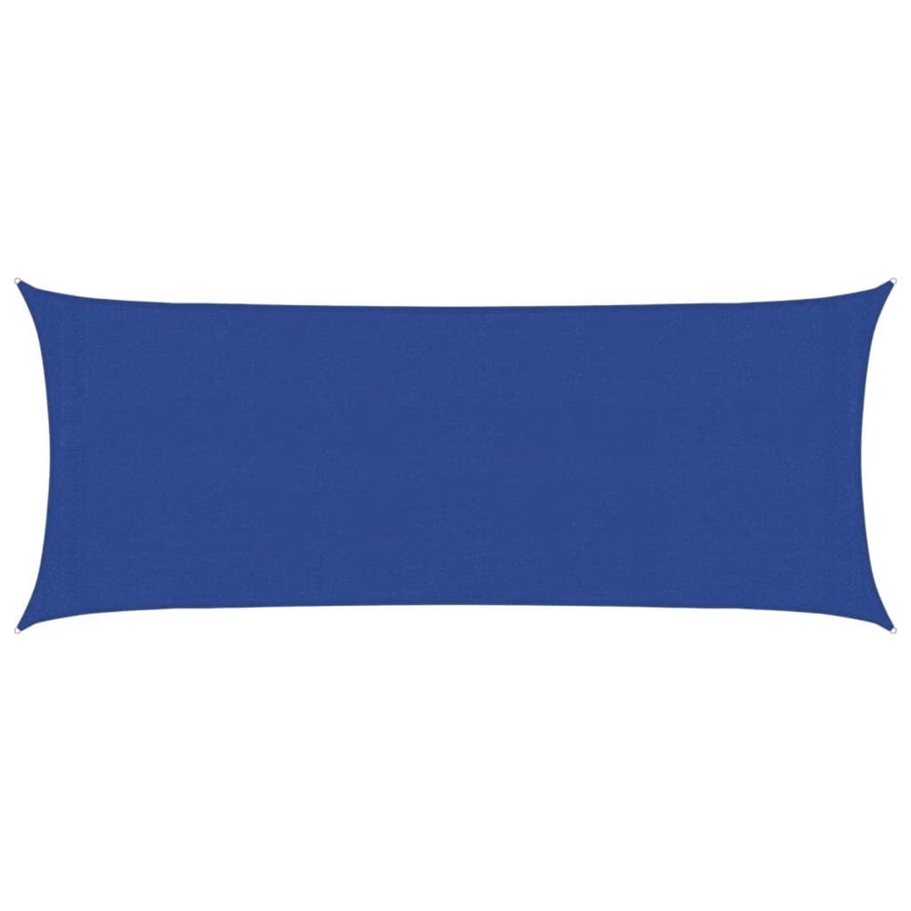 Voile d'ombrage 160 g/m² bleu 2x5 m pehd