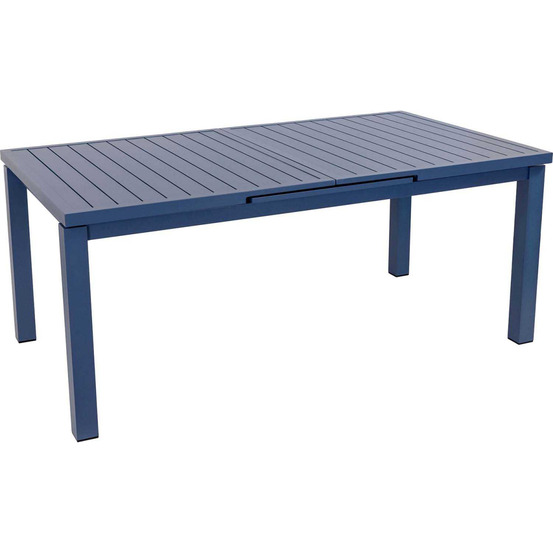 Table en aluminium extensible 8 à 10 personnes santorin gris bleuté