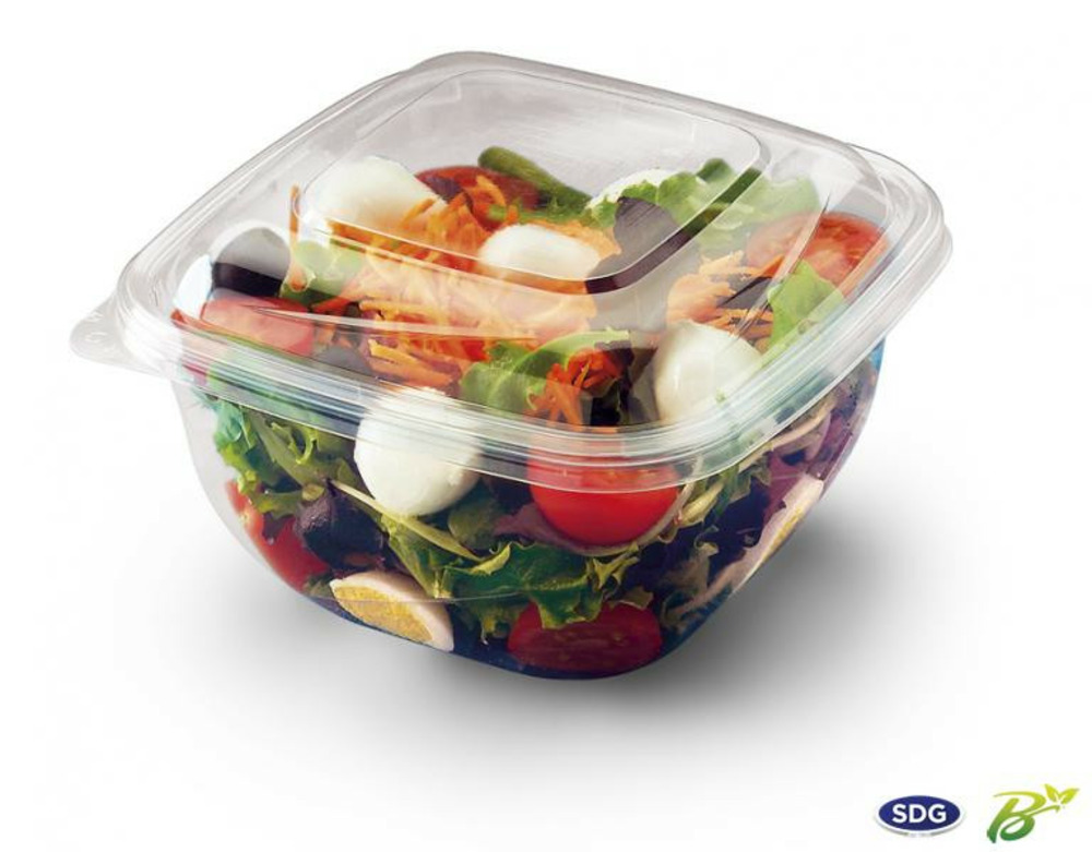 Bol transparent en pla 500 à 1000 ml - sdg - lot de 540