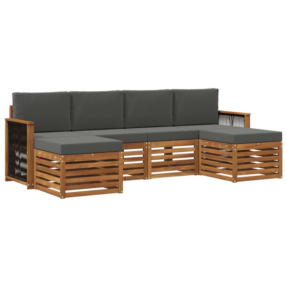 Ensemble de canapés d'extérieur 5 pc