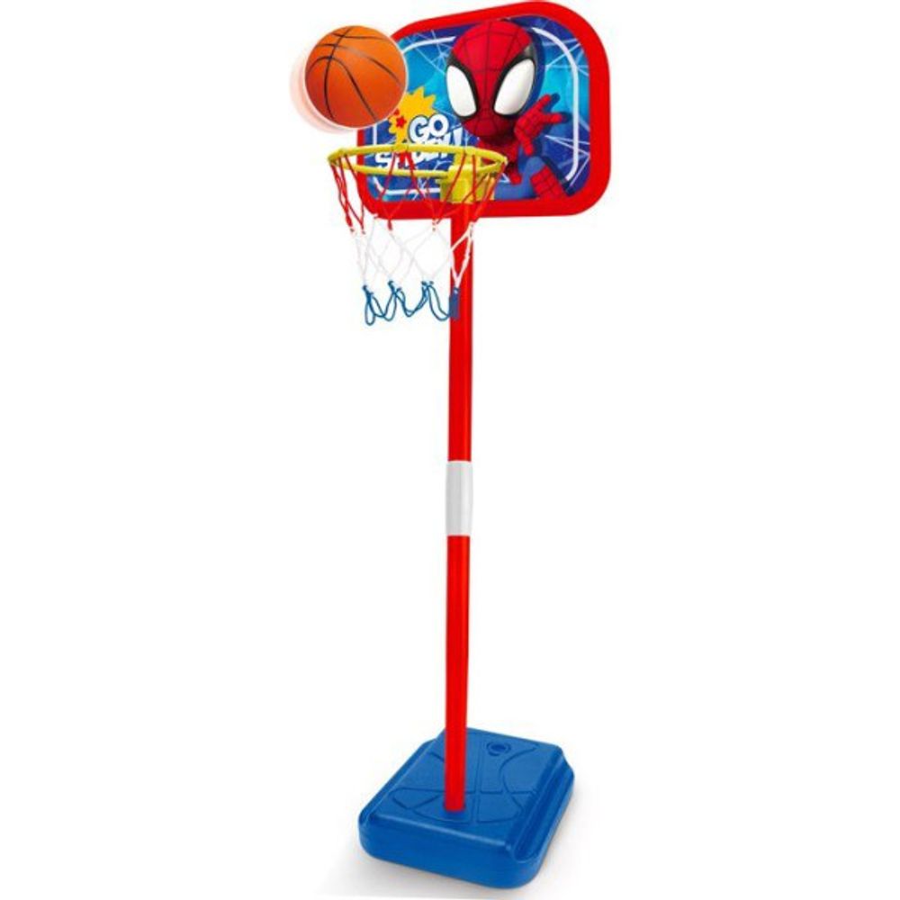 Panier de basket enfant - marvel - spidey - sur pied 106 cm
