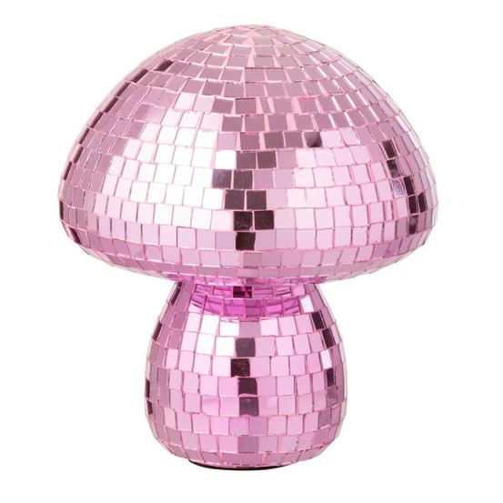 Champignon disco en verre