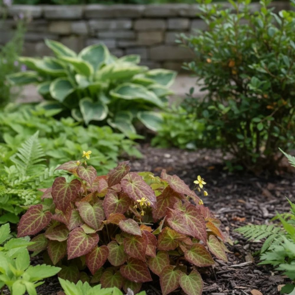 Fleur des elfes frohnleiten, epimedium lot de 3 godets