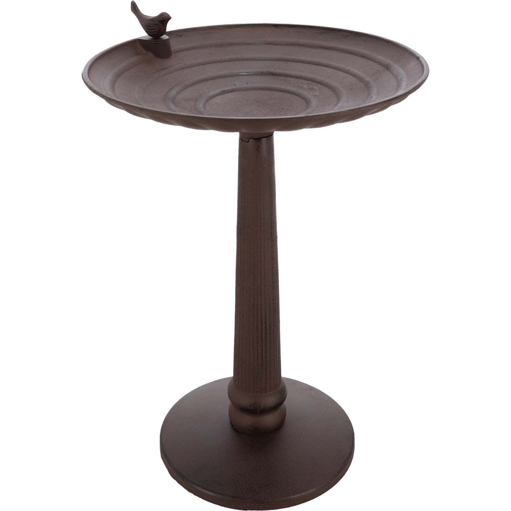 Bain à oiseaux en fonte sur pied xxl - 55 cm