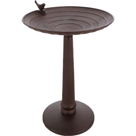 Bain à oiseaux en fonte sur pied xxl - 55 cm