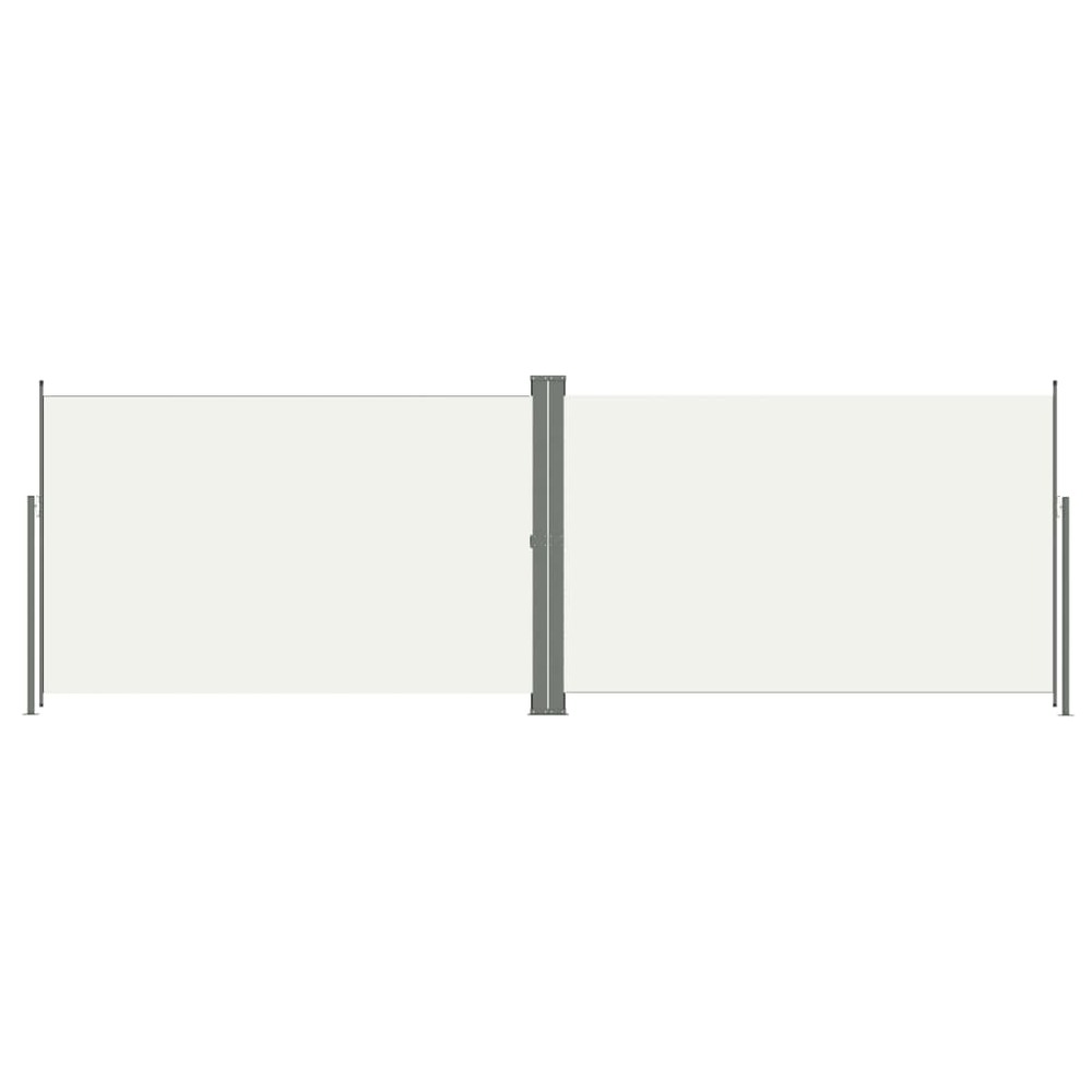 Auvent latéral rétractable 200 x 600 cm crème