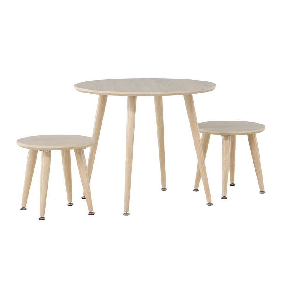 Table & 2 tabourets enfant 