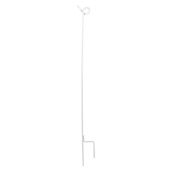 Lot de 10 piquets métalliques 105cm avec oeillet