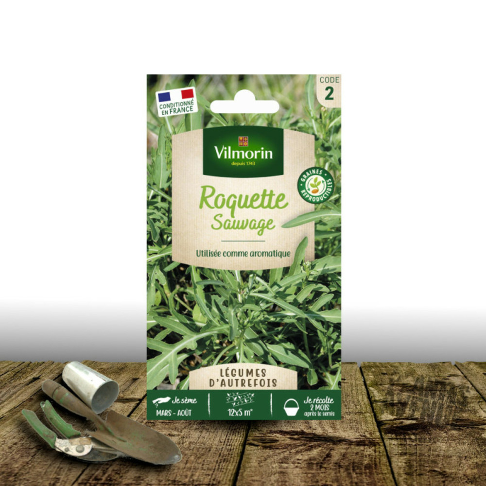 Graines de roquette sauvage - vilmorin sachet