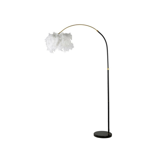 Lampadaire imitation plume