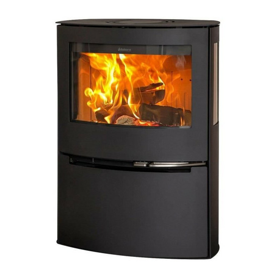 Poele a bois - aduro 21 - 50240 - 6,5 kw - noir