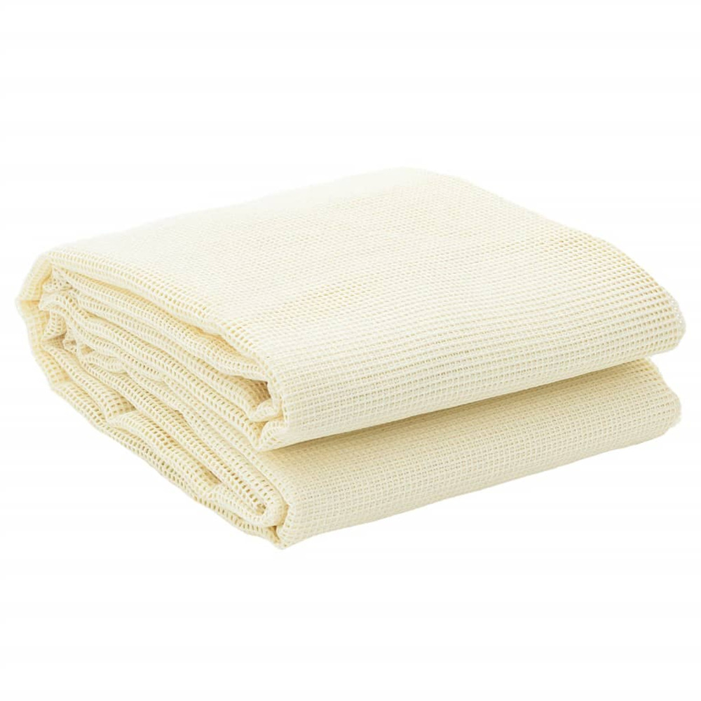 Tapis de tente crème 5,5x2,5 m
