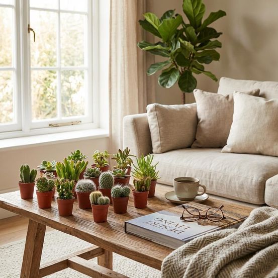 Mix cactus & succulentes - 12