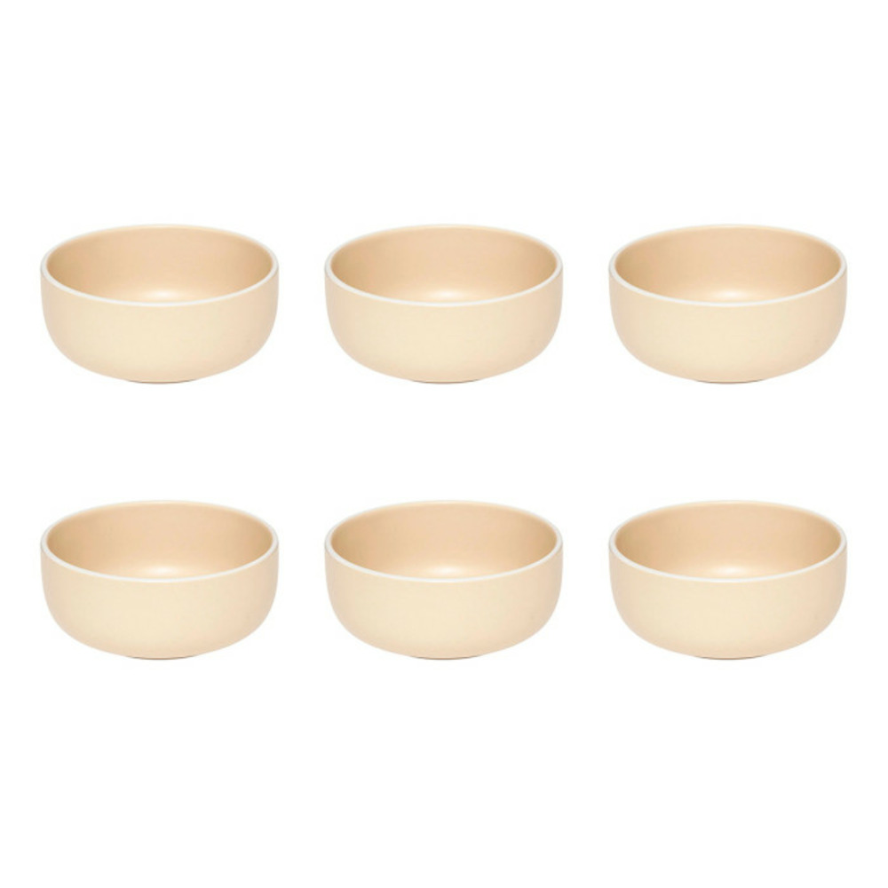 Lot de 6 coupelles en grès 