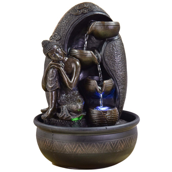 Fontaine d'Intérieur Bouddha Krishna