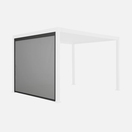 Store pour pergola bioclimatique – triomphe – 3x4m 3x6m, aluminium et textilène