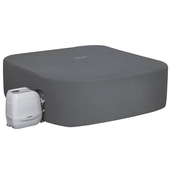 Housse pvc et pom gris