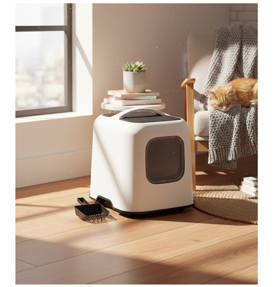 Maison de toilette pour chat trudy b