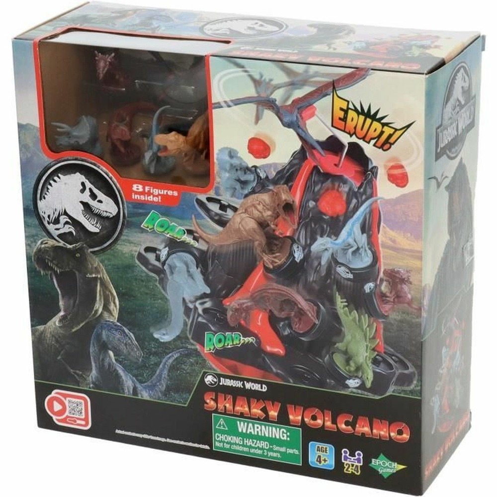 Jeu de société jurassic world shaky volcano