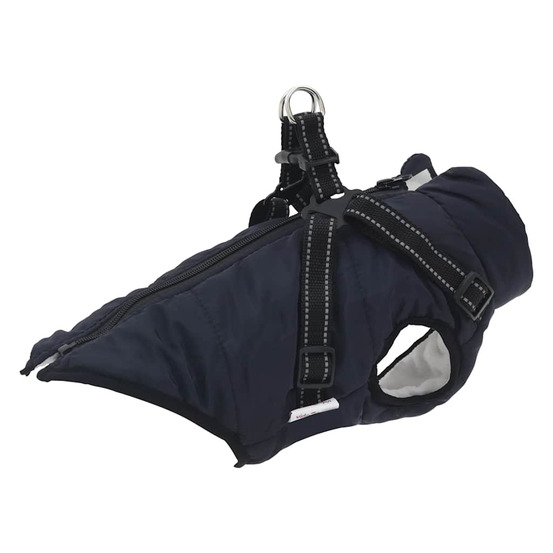Manteau pour chiens avec harnais imperméable réfléchissant l28