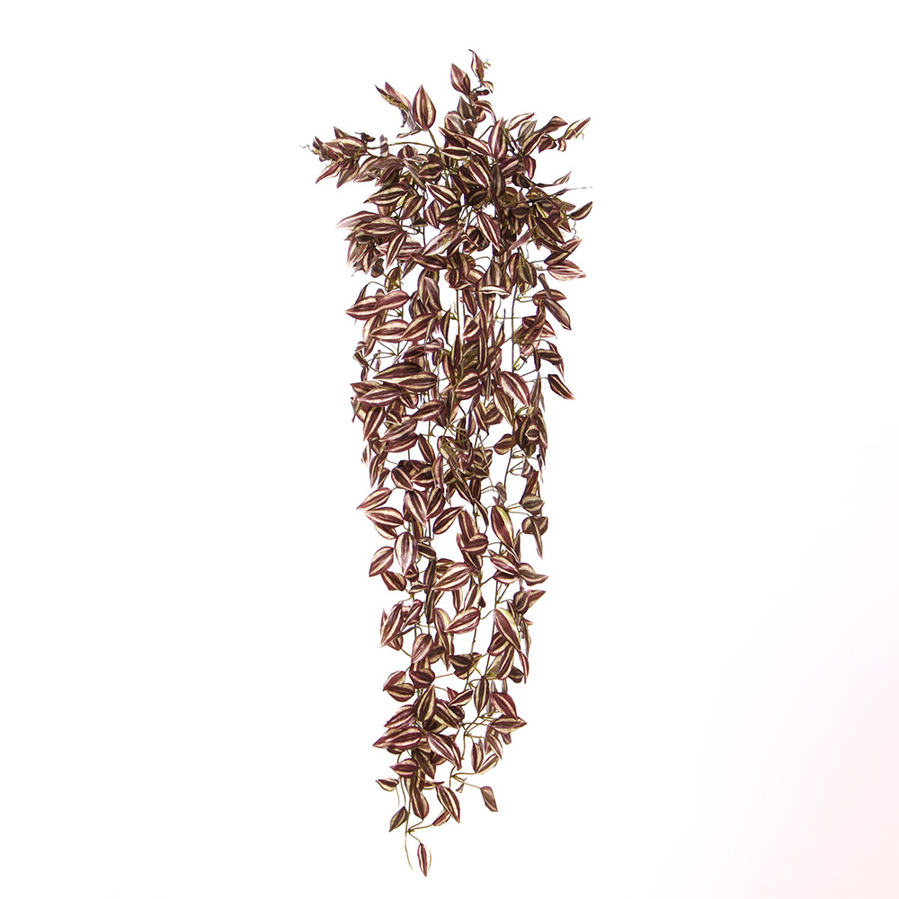 Tradescantia plante artificielle suspendue violet 90cm