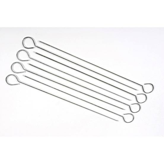 Piques à brochettes pour barbecue - métal